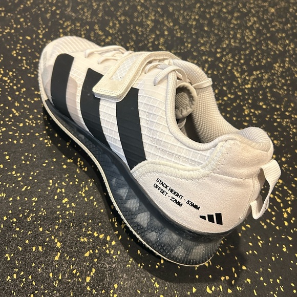 Adidas Adipower Weightlifting / Lifters 3 - White/Black GY8926 - US SZ 8 Men’s - Picture 2 of 6